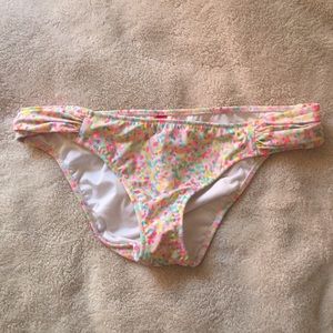 Victoria Secret confetti swim bottoms size M